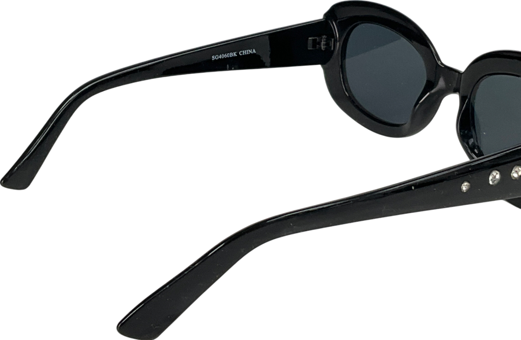 Black Studded Sunglasses Men's And Women's Retro Sunglasses