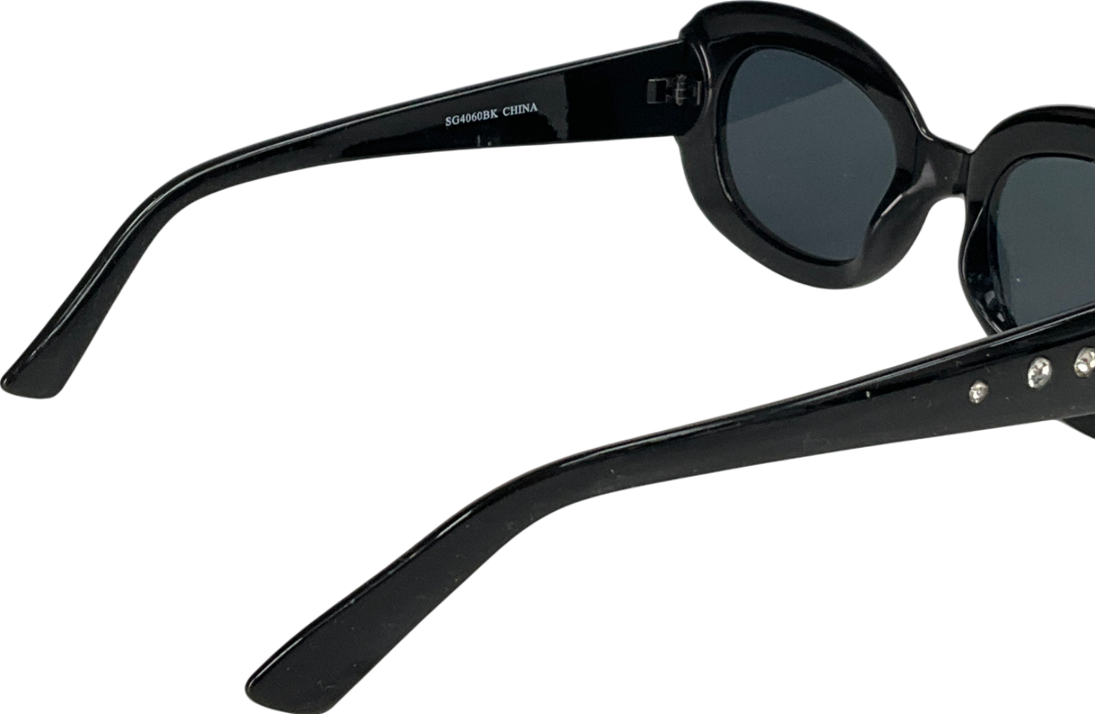 Black Studded Sunglasses Men's And Women's Retro Sunglasses