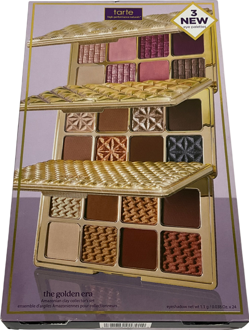 tarte The Golden Era Amazonian Clay Collector's Set X3 pallet