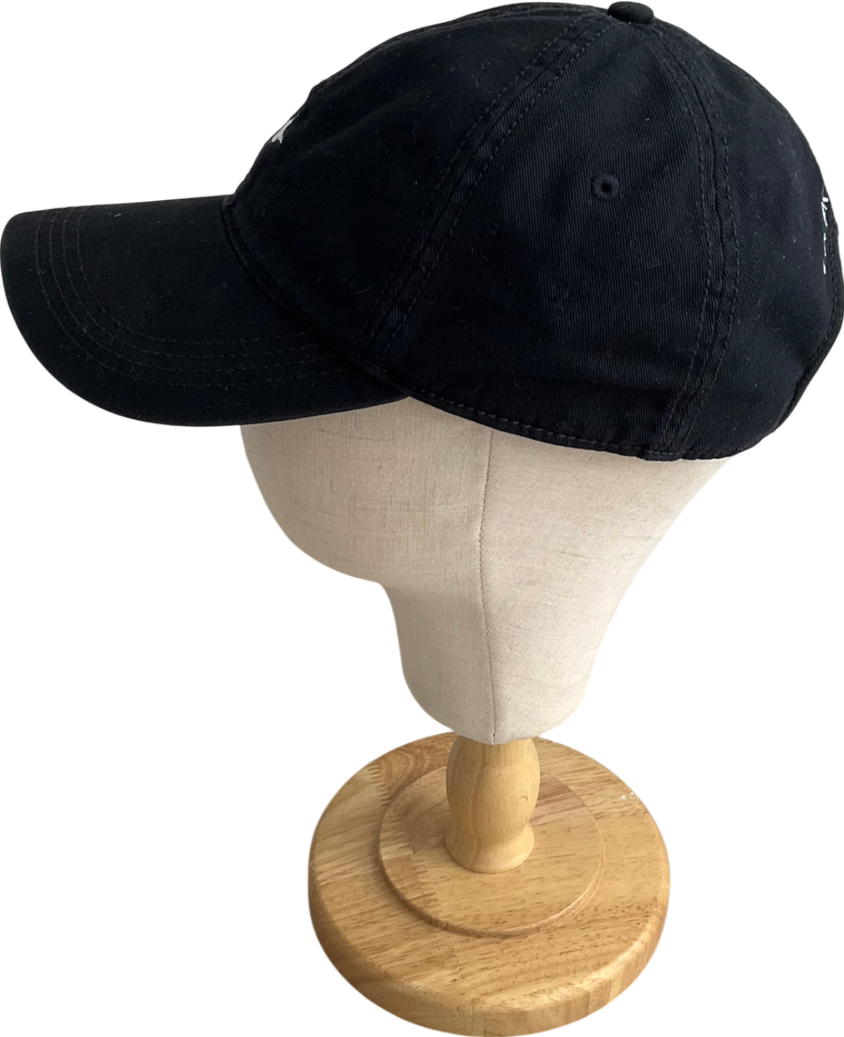 Jack wills Black Enfield Classic Logo Baseball Cap One Size
