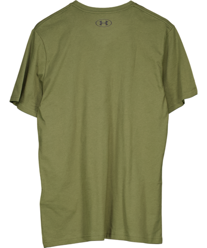 Under Armour Green Left Chest Logo Short Sleeve T-shirt UK M