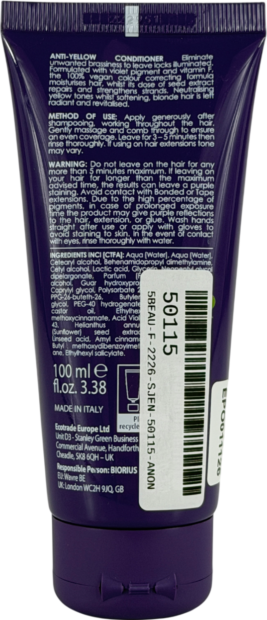Beauty Works Anti-yellow Conditioner 100ml