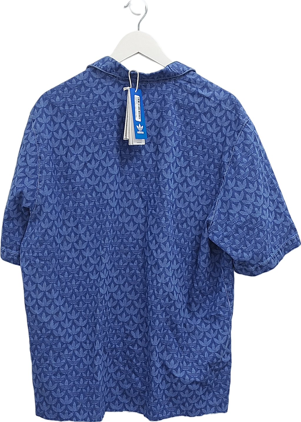 adidas Blue Mono Shirt UK XL
