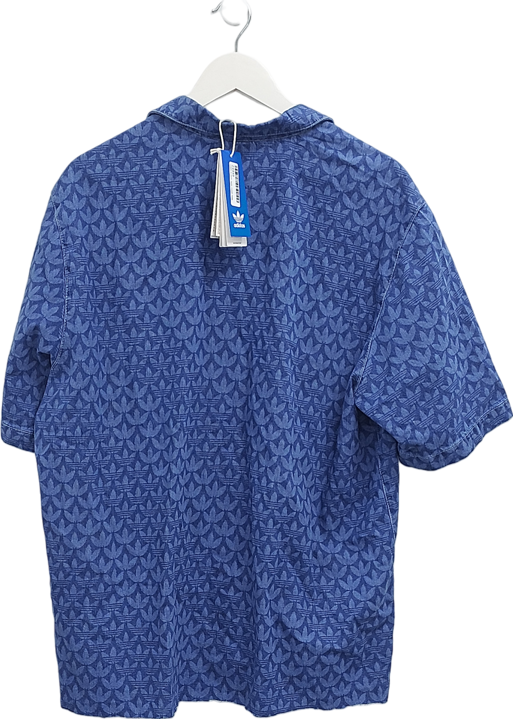adidas Blue Mono Shirt UK XL