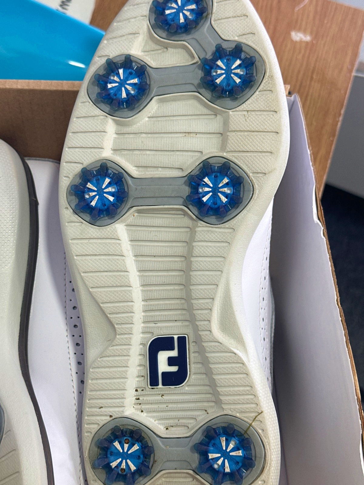 FootJoy White Golf Shoes UK 7.5