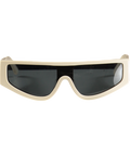 Linda Farrow x Magda Butrym Cream Ltd. Edition Sport Sunglasses