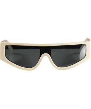 Linda Farrow x Magda Butrym Cream Ltd. Edition Sport Sunglasses