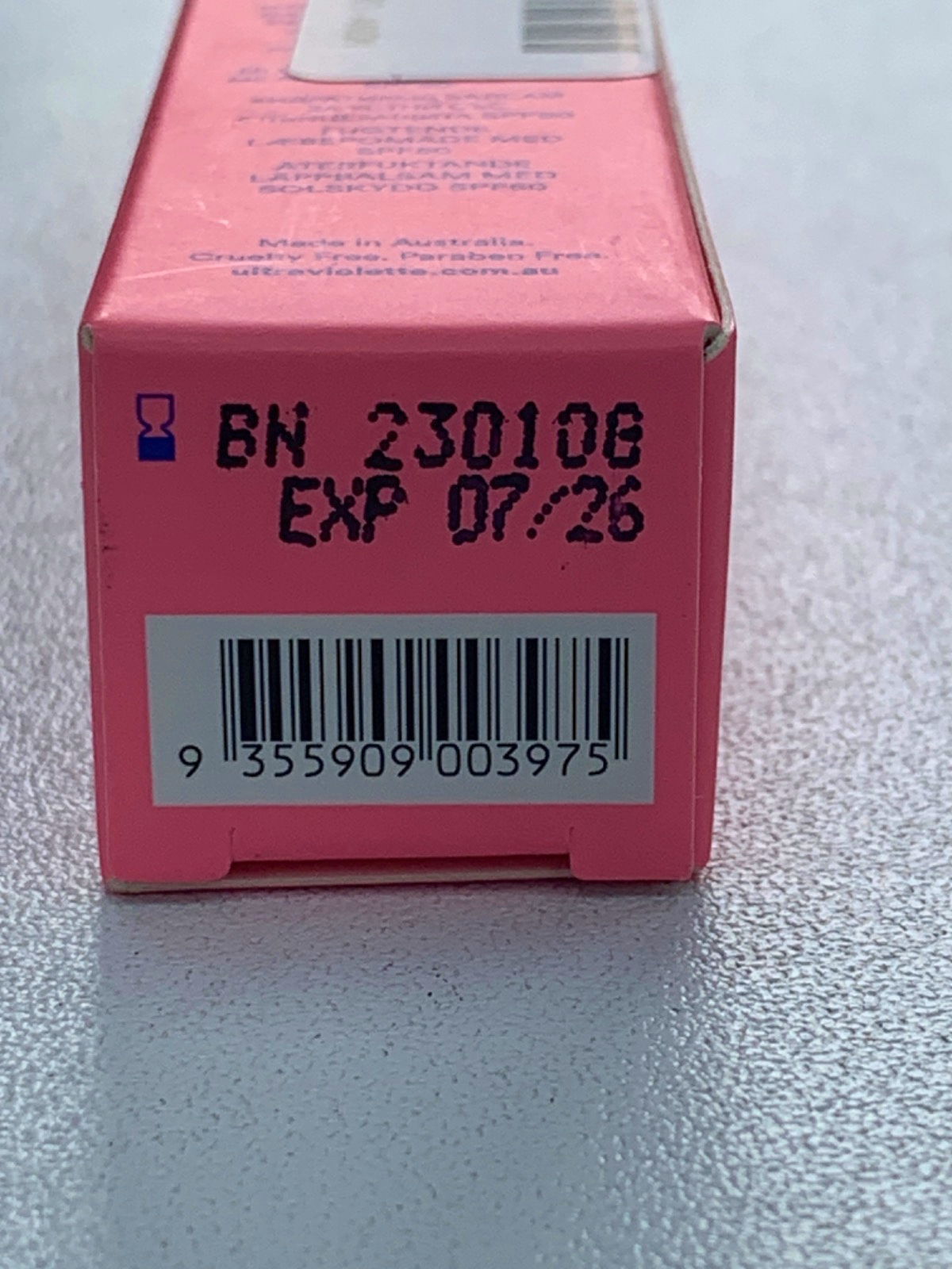 Ultra Violette Sheen Screen Hydrating Lip Balm SPF 50 Choc Top 15g