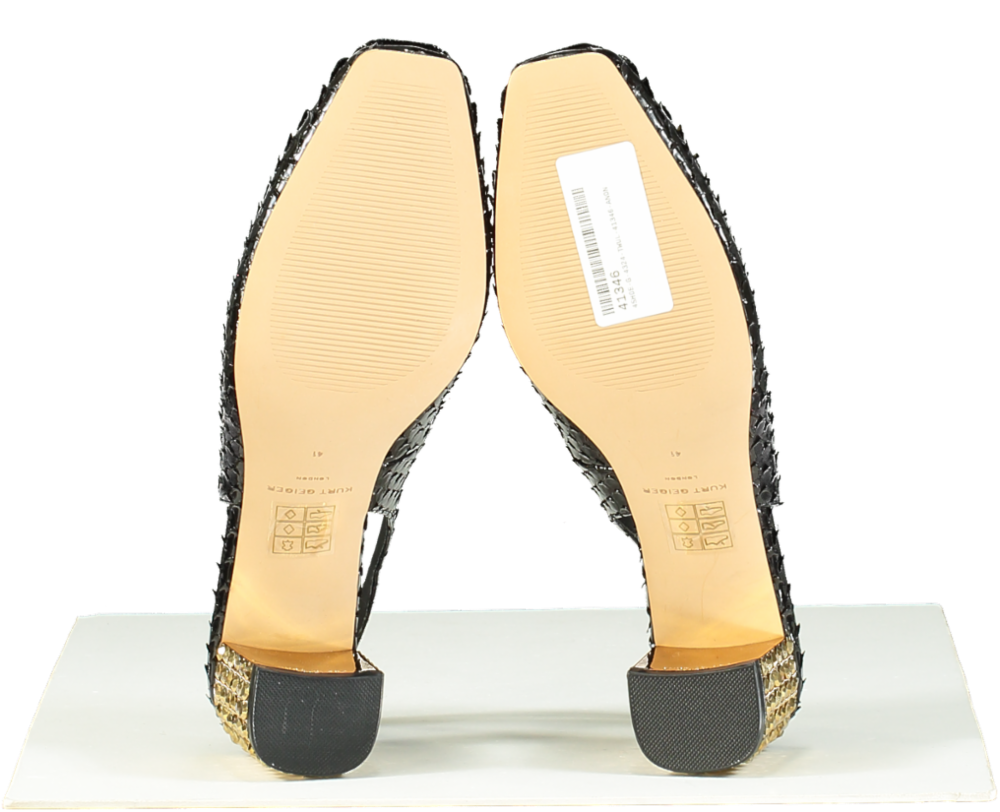 Kurt Geiger chelsea block slingback heel UK 6