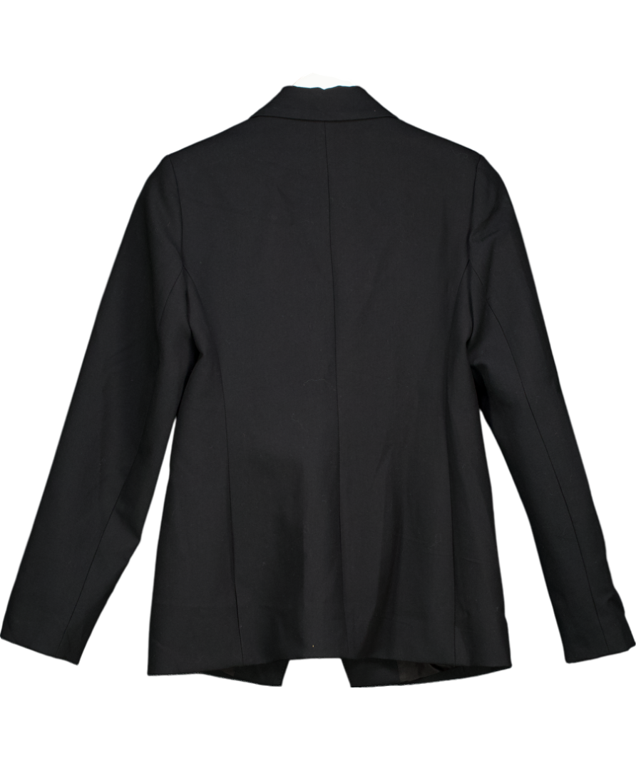 River Island Black Premium Double Breasted Blazer UK 10