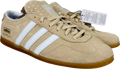 ADIDAS Cream Gazelle Indoor Suede Trainers UK 10 EU 44