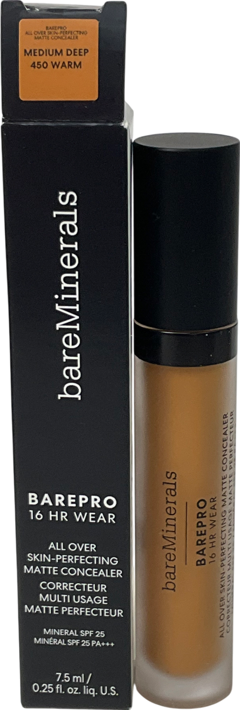 bareMinerals Barepro All-over Skin-perfecting Matte Concealer Mineral 450 7.5ml