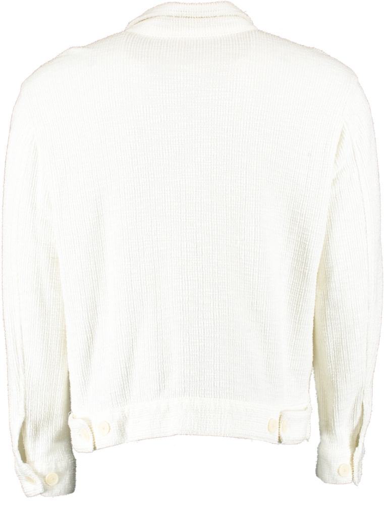 ZARA Cream Textured Shacket UK M