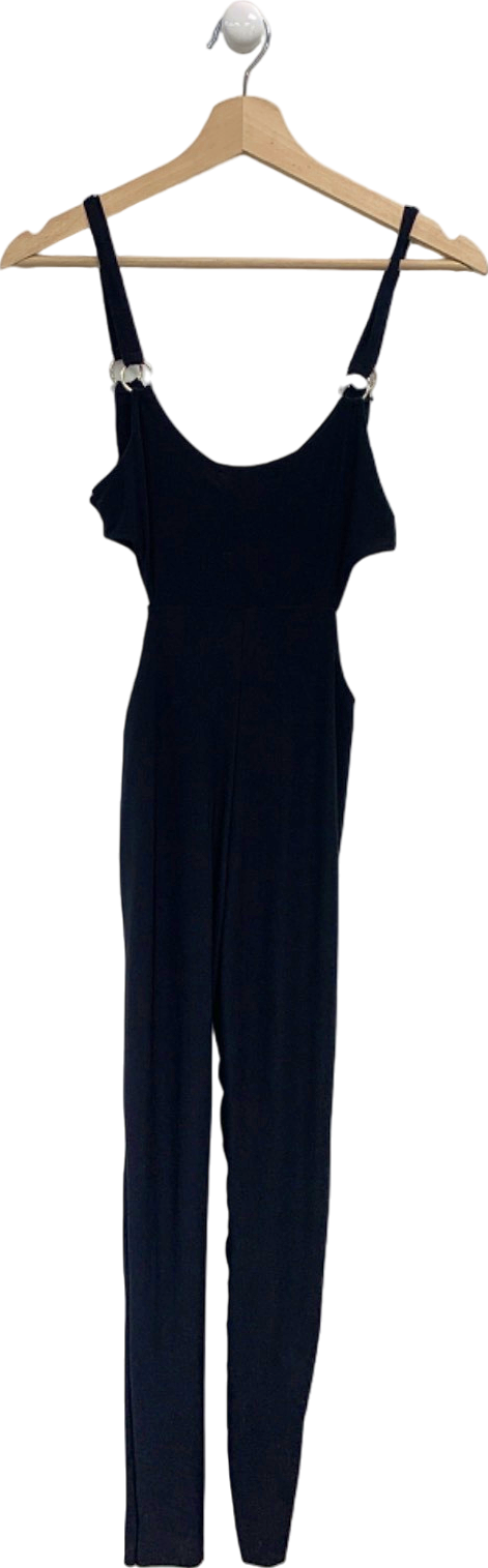 New Girl Order Black Jumpsuit UK 8