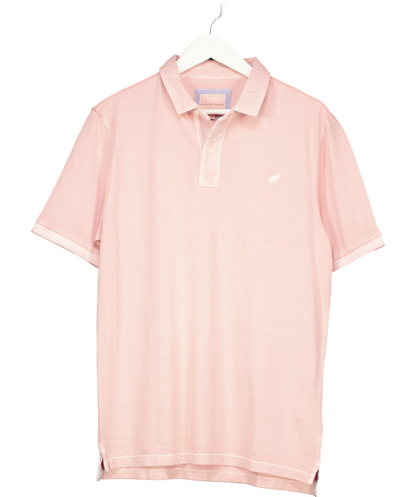 Beaufort & Blake Ringwood Washed Pink Polo UK M