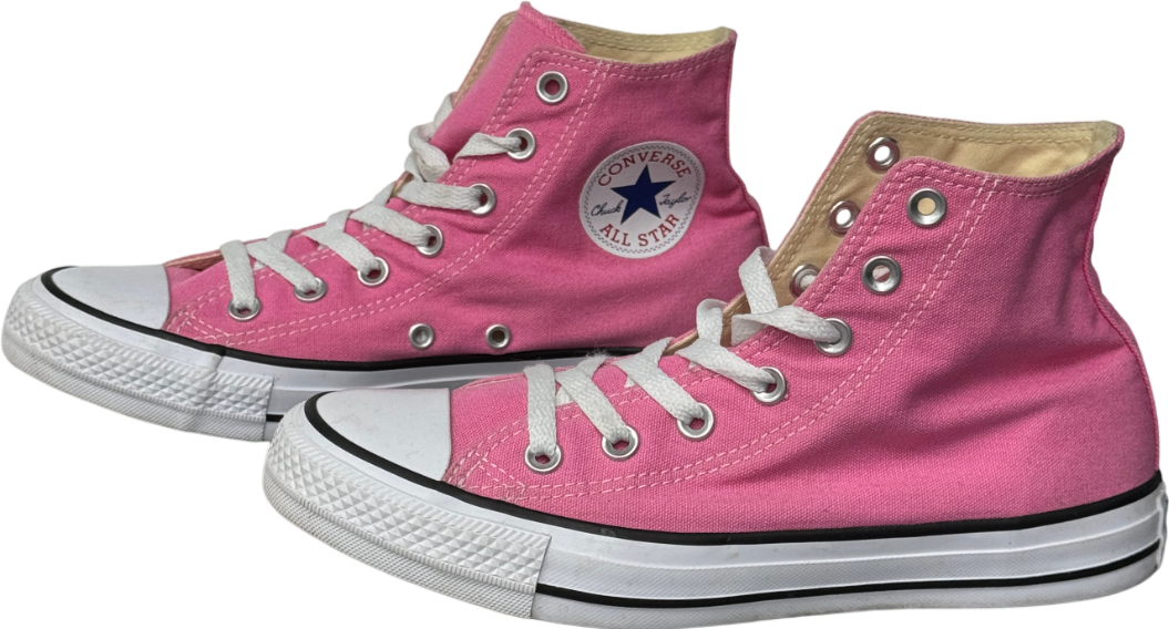 Converse All Star Hi Top Trainers In Pink UK 6 EU 39 👠