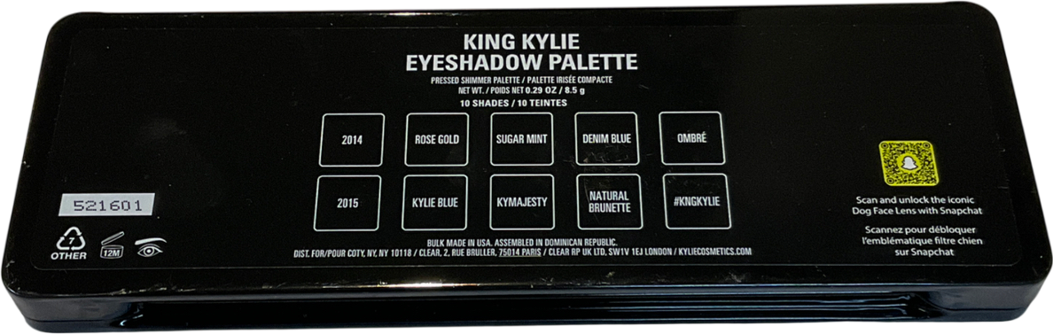 Kylie By Kylie Jenner King Kylie Eyeshadow Palette King Kylie