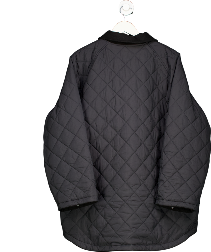 T/ALA Quilted Reversible Barn Jacket - Black UK XL