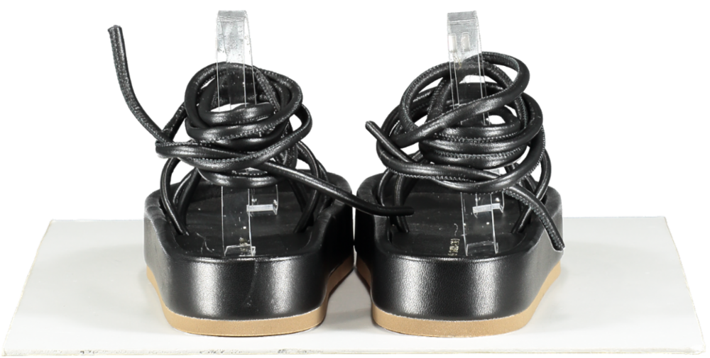 ilio Smeraldo Pritika 01 Lace Up Sandal - Black UK 6 EU 39 👠