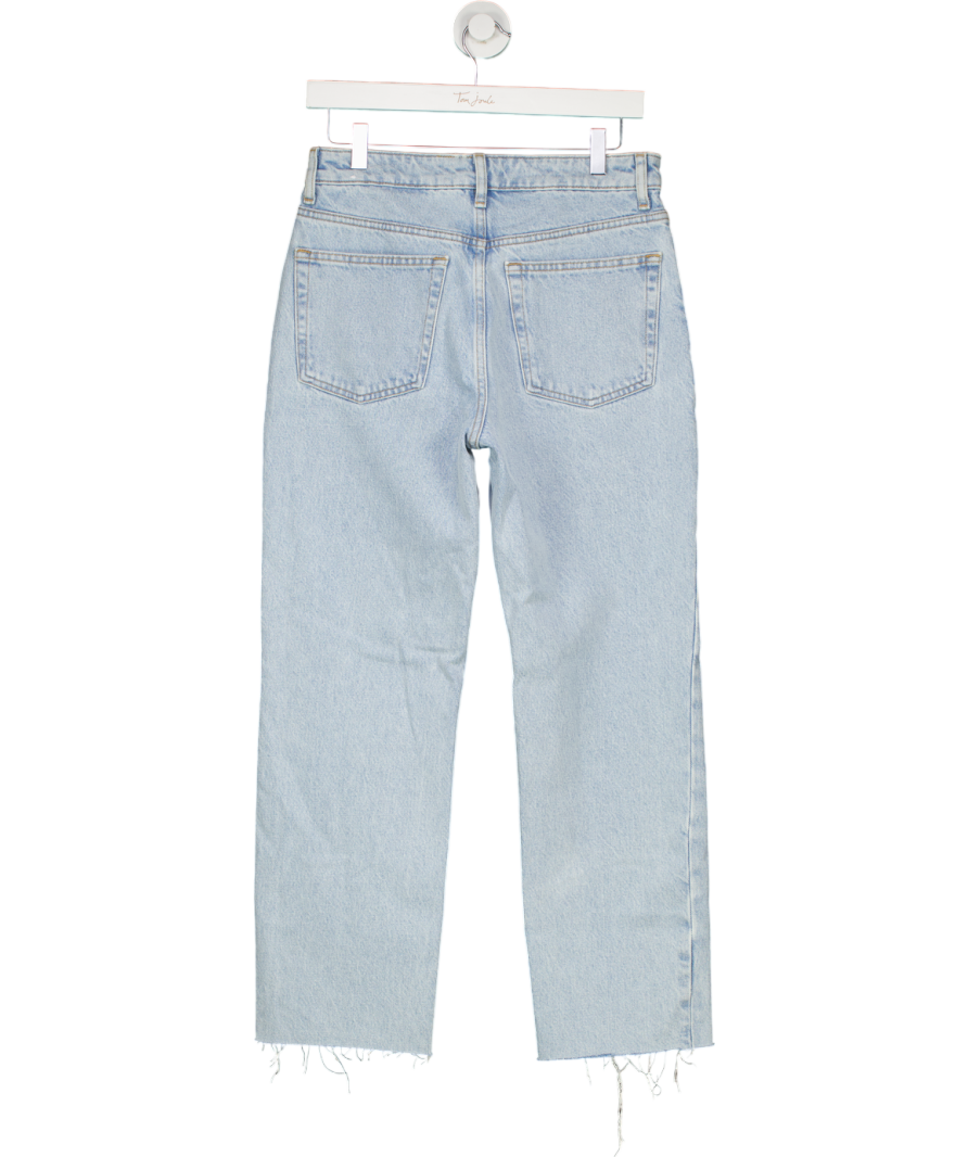 MANGO Blue Irene High Waist Jeans UK 8