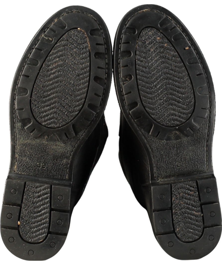 NA-KD Black Knee High Boots UK 6 EU 39 👠