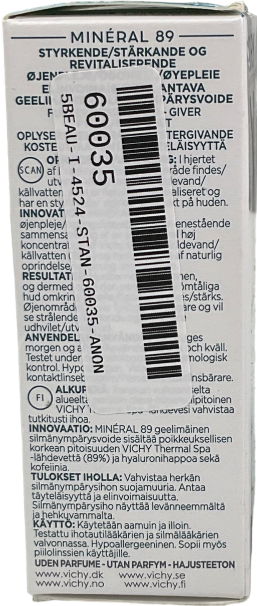 Vichy Minéral 89 Eyes 15ml