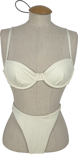 Monday Swimwear Cream Capri Top - Ivory UK S/M