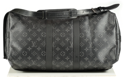 Louis Vuitton Black Keepall Bandoulière 45 Weekend Bag