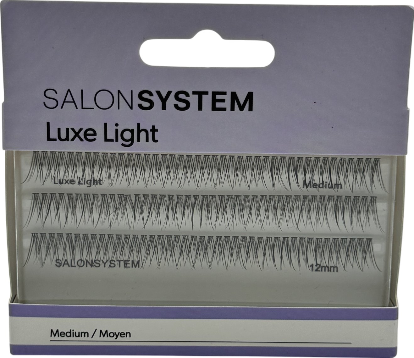 salonsystem Individual Lash Luxe Light Medium 12mm 12mm