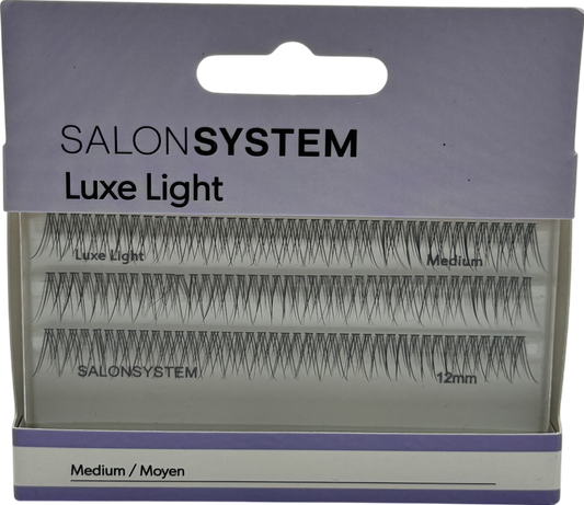 salonsystem Individual Lash Luxe Light Medium 12mm 12mm