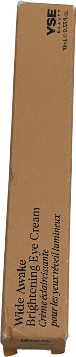 YSE Wide Awake Brightening And Depuffing Eye Cream 03 Sheer Honey 10ml