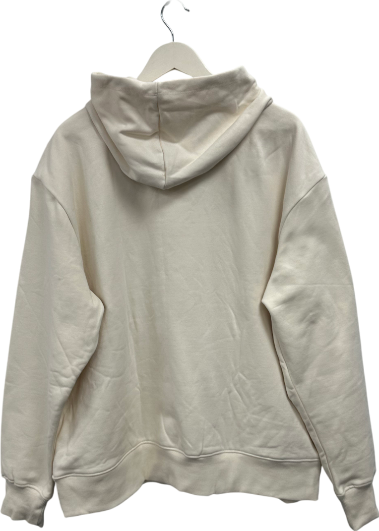 ASOS Cream Premium Heavyweight Extreme Oversized Hoodie UK XXL