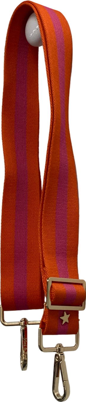 Meg & Bee Orange & Pink Bag Strap