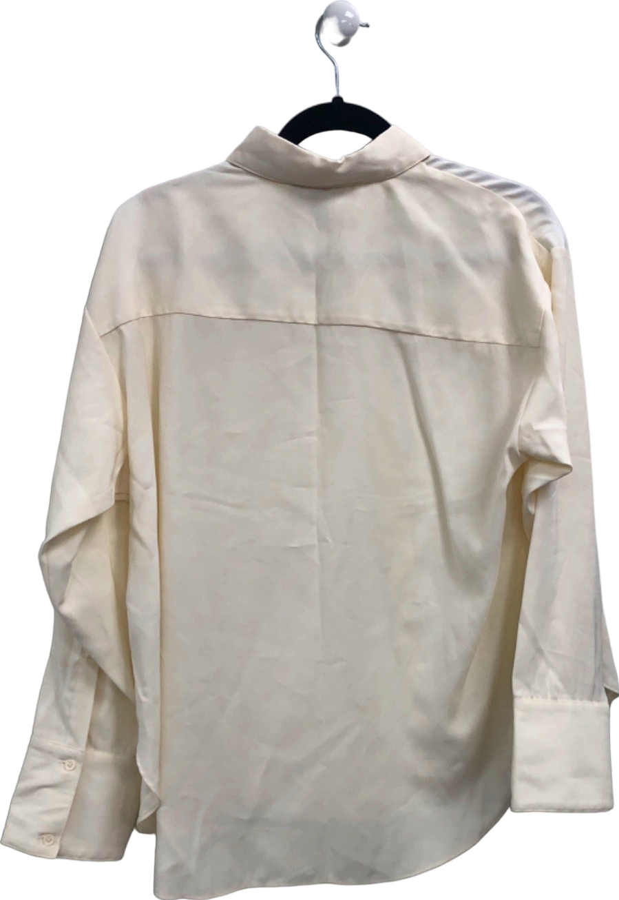 New Look Cream Shirt UK 10