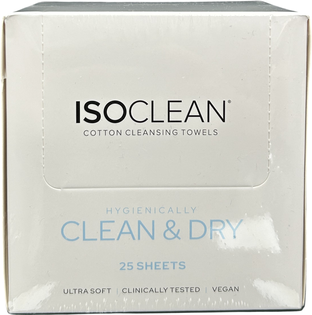 Isoclean Cotton Cleansing Towels 25 sheets