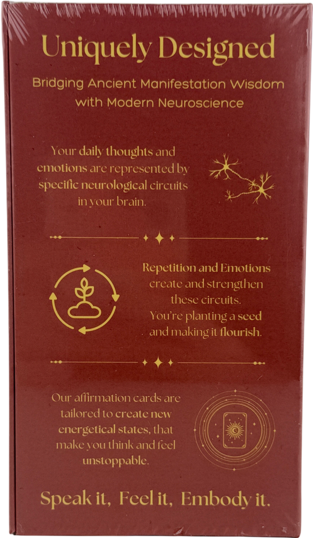 Anima Daily Affirmation Cards – 40 Spiritual Mindfulness Cards For Inner Healing, Self-love & Manifestation – Elegant Deck For Women With Gift Box & Guide – Uplifting Positive Quotes For Daily Use One size