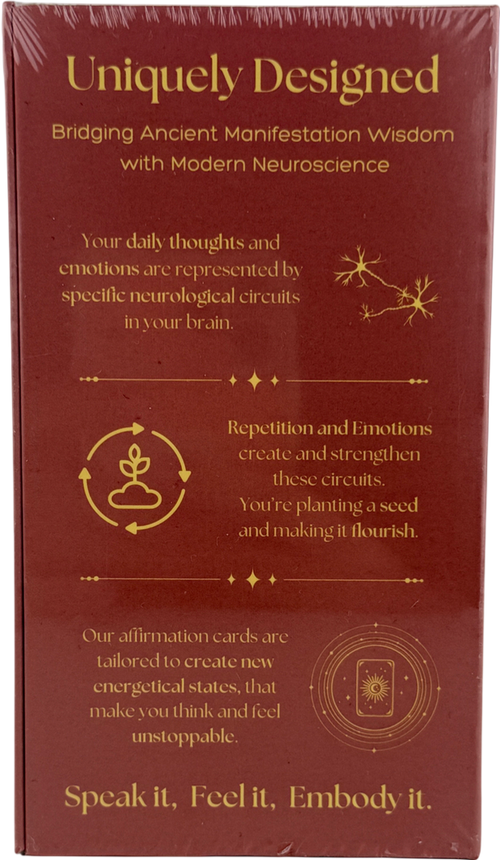 Anima Daily Affirmation Cards – 40 Spiritual Mindfulness Cards For Inner Healing, Self-love & Manifestation – Elegant Deck For Women With Gift Box & Guide – Uplifting Positive Quotes For Daily Use One size