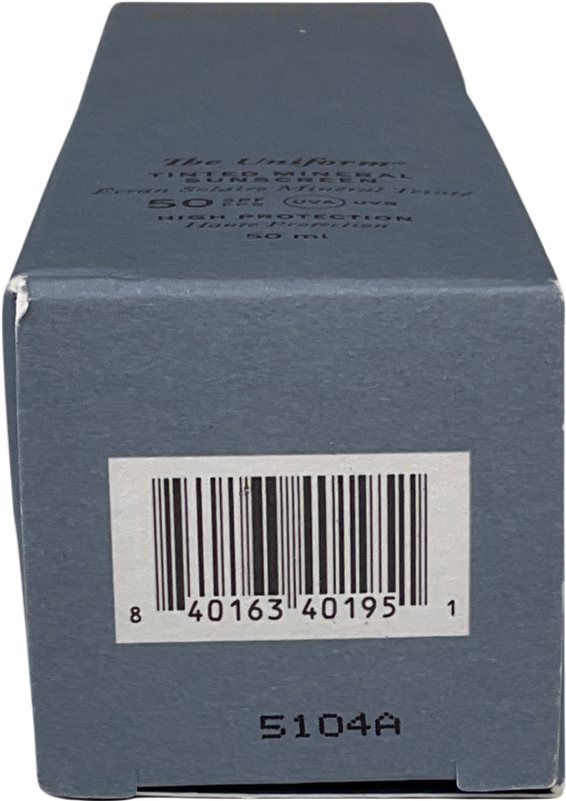 merit The Uniform Tinted Mineral Sunscreen Spf 50 50ml