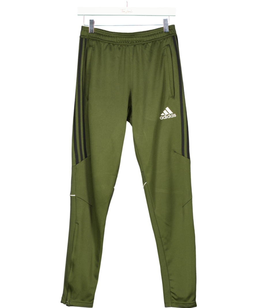 adidas Green Train Essentials 3-stripes Training Joggers UK S