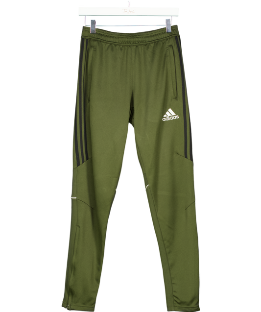 adidas Green Train Essentials 3-stripes Training Joggers UK S