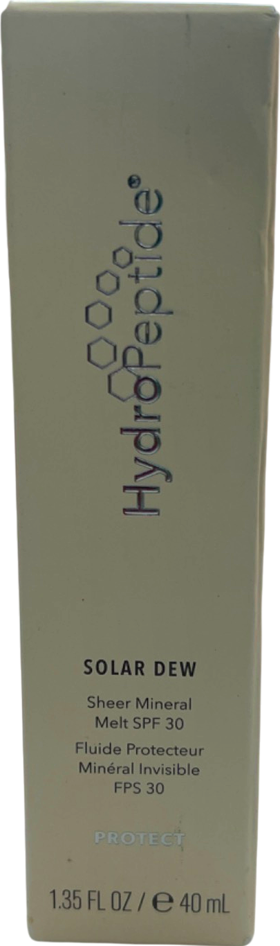 HydroPeptide Solar Dew Sheer Mineral Melt SPF 30  40 ml