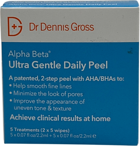 Dr Dennis Gross Alpha Beta Ultra Gentle Daily Peel X5 treatments