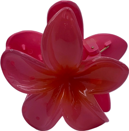 Unbranded Pink Flower Hair Clip One Size