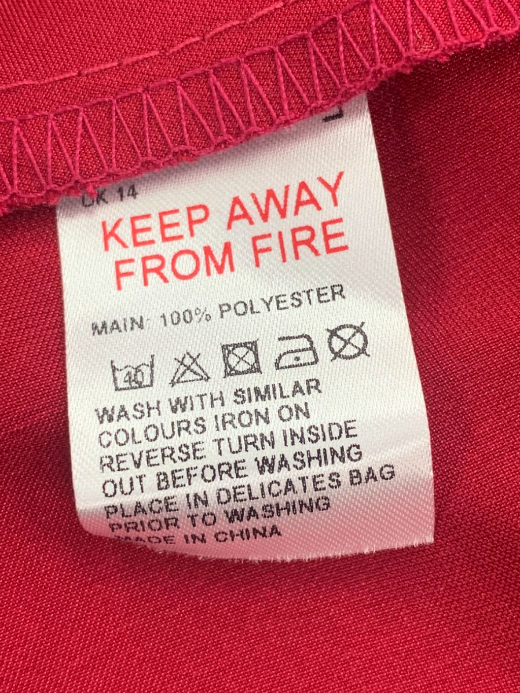 Warehouse Pink Satin Skirt With Buttons UK 14