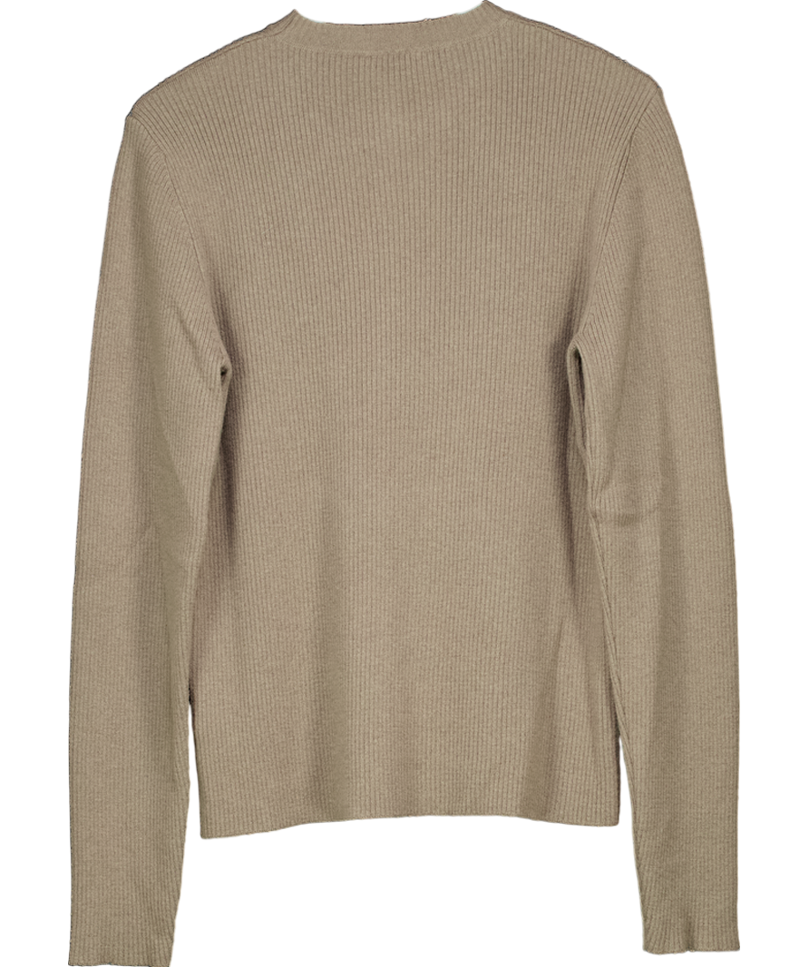 Our Legacy Brown Wool Compact Roundneck Sweater UK L/XL