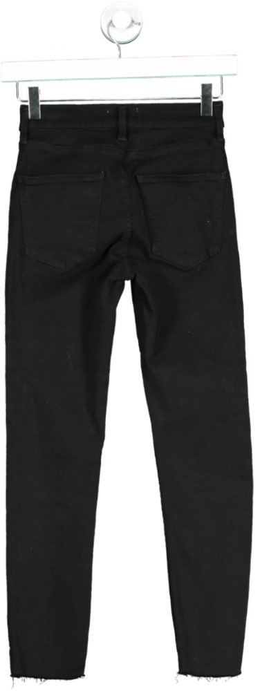 AGOLDE Black Sophie Crop Jeans Size W24