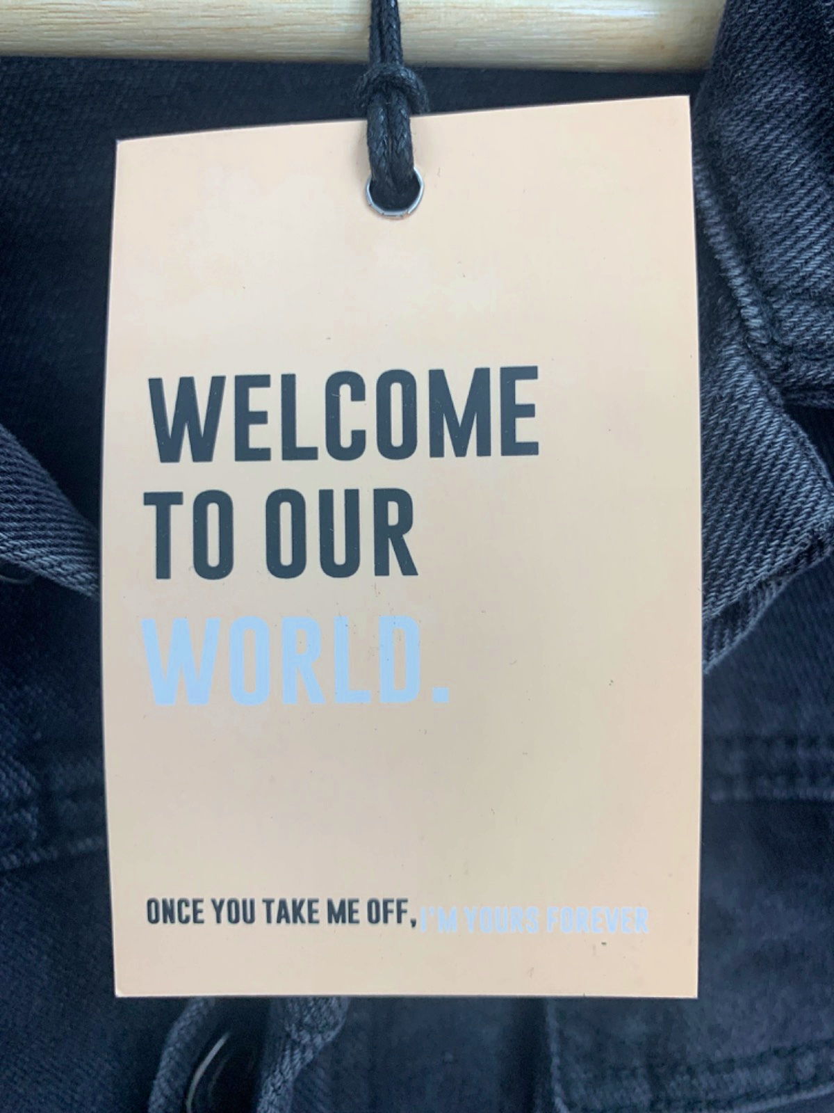 Mars The Label Dark Wash Cargo Boiler Suit UK S