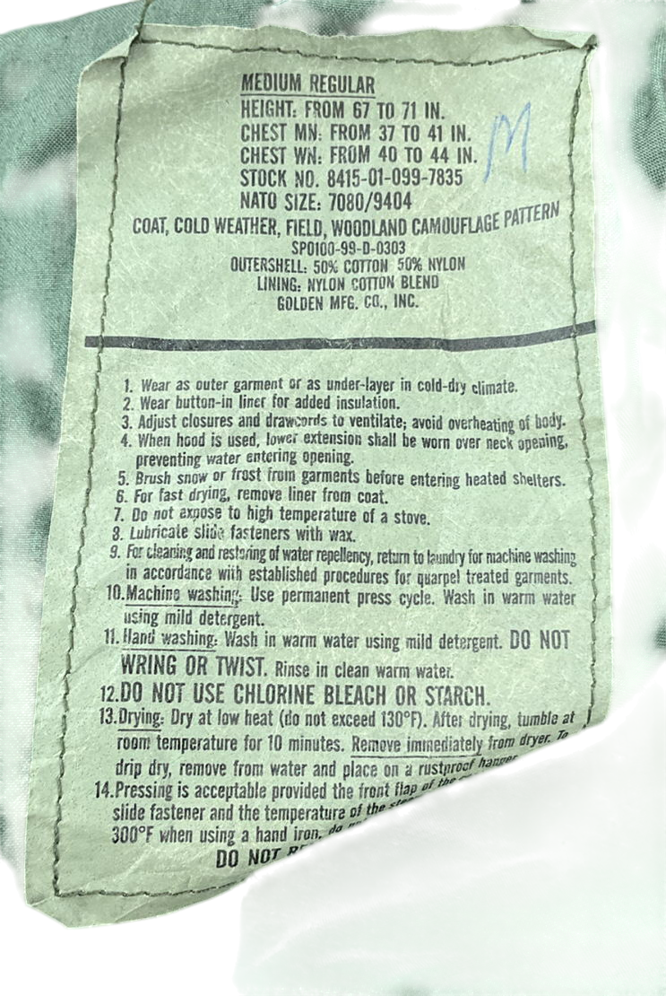 Green Vintage Army Jacket UK M