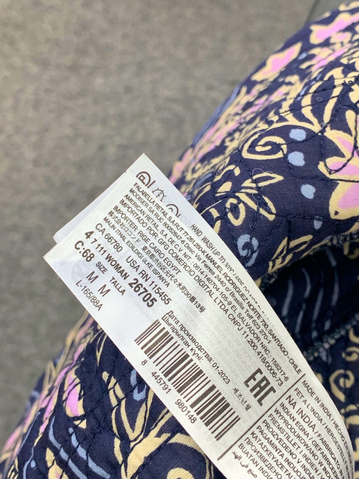 MNG Multicolour Patterned Top UK M