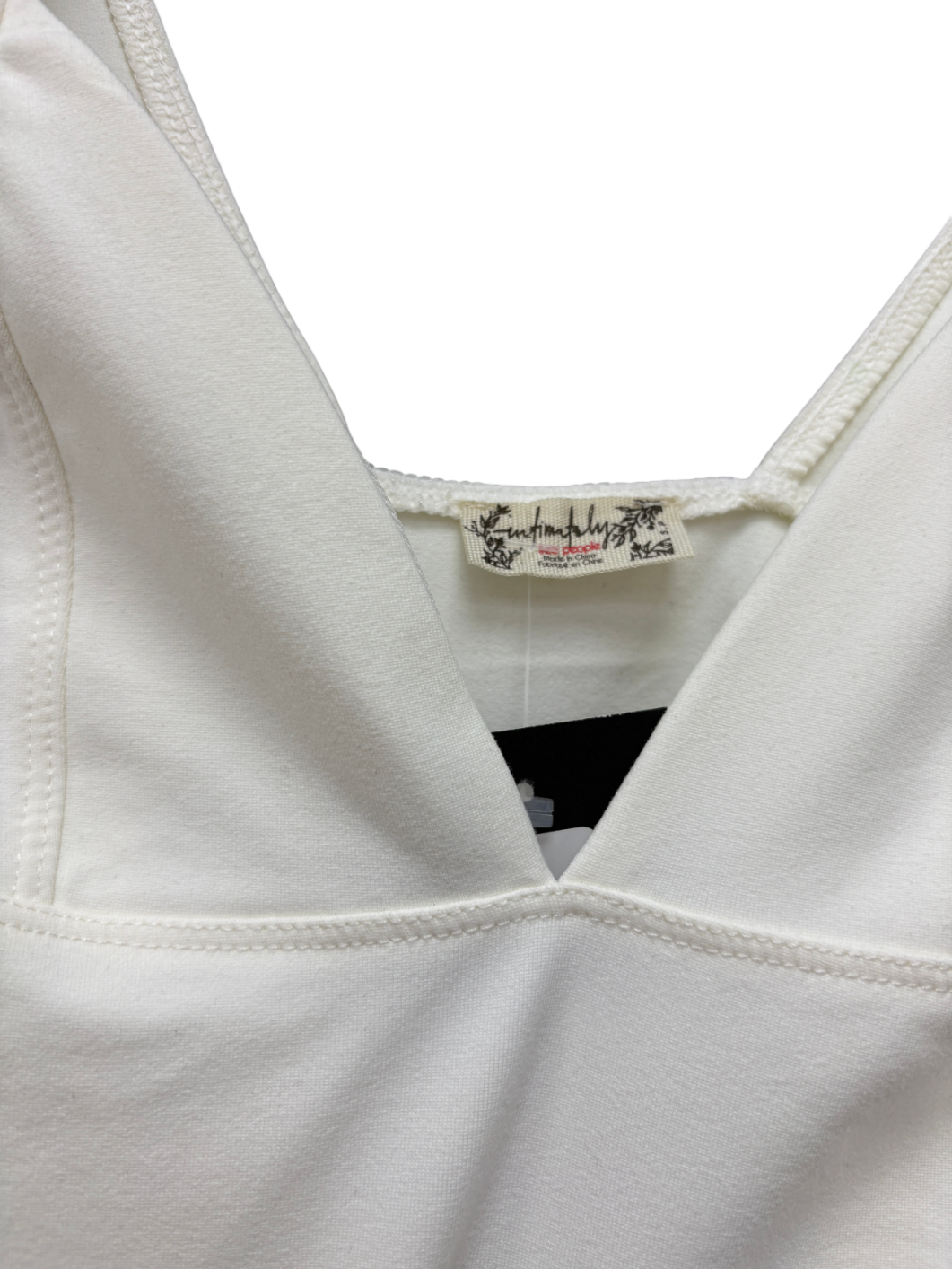 Free People Cream Duo Corset Cami UK S